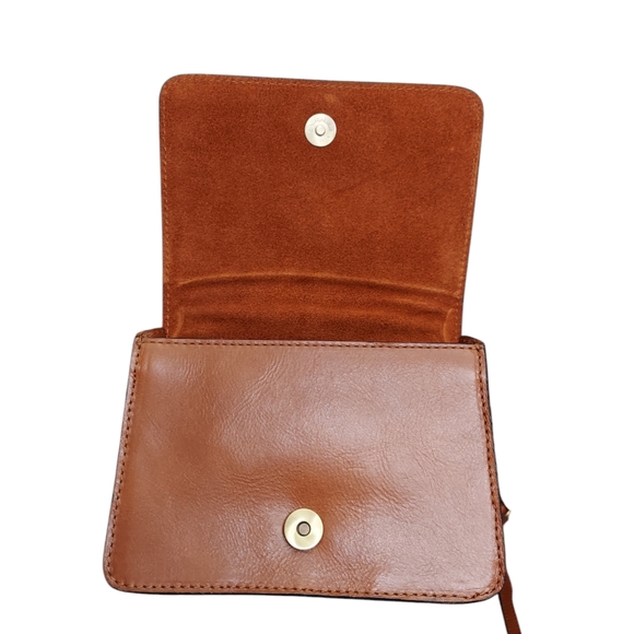 Patricia Nash Mini Camo Leather Crossbody Bag Very Gently Loved - Picture 11 of 12